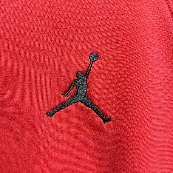 JORDAN red crewneck pullover - Picture 5 of 5